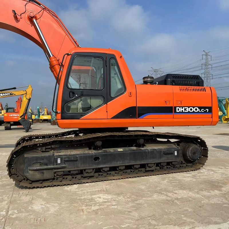 Excavadora mediana usada Doosan DH300 de 30 toneladas