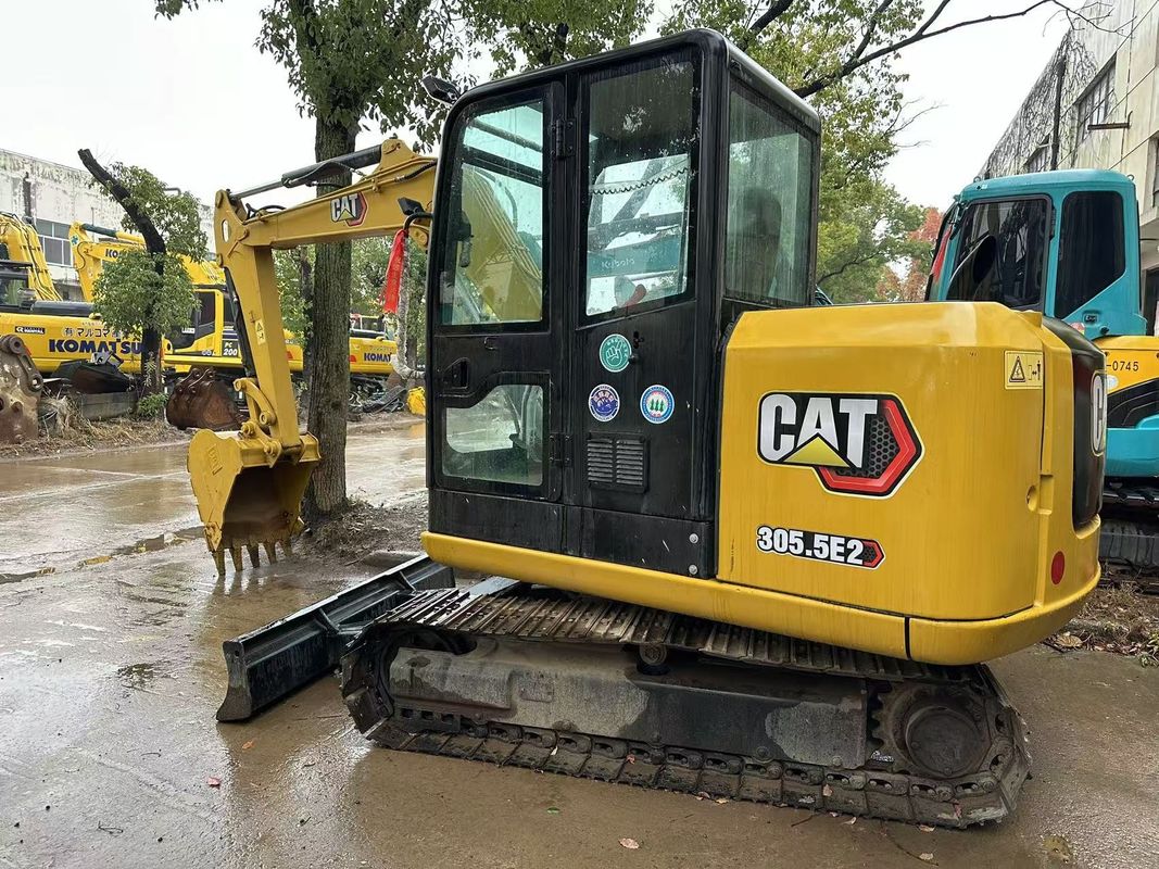 5.5 toneladas de excavadoras de tipo CAT 305.5E Caterpillar 305.5 Mini