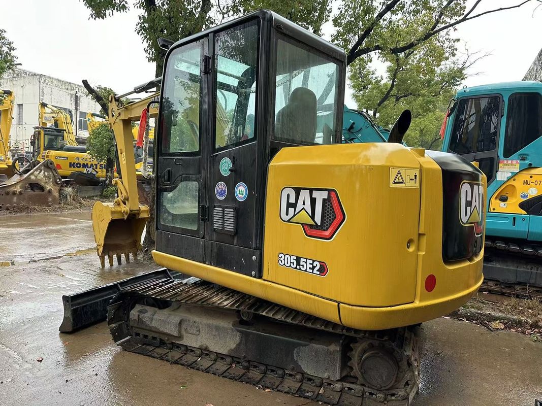 5.5 toneladas de excavadoras de tipo CAT 305.5E Caterpillar 305.5 Mini