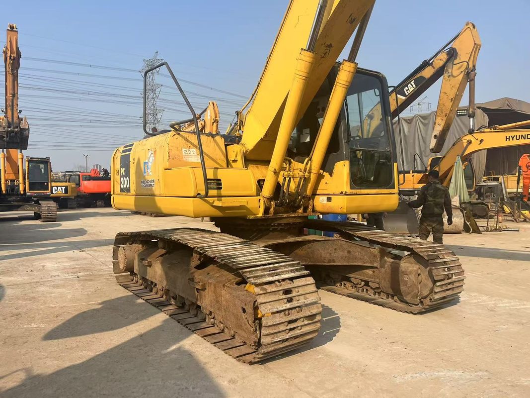 Excavadora komatsu PC220-7 de alto rendimiento usada de 22 toneladas excavadora komatsu original