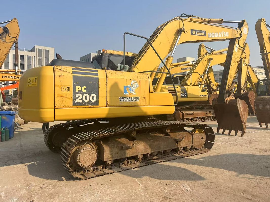Excavadora komatsu PC220-7 de alto rendimiento usada de 22 toneladas excavadora komatsu original