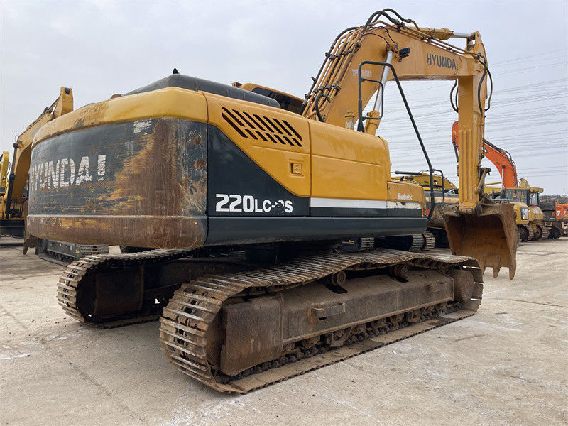 Excavadora Hyundai 220LC-9S original de alto rendimiento con potencia de motor de 112 KW