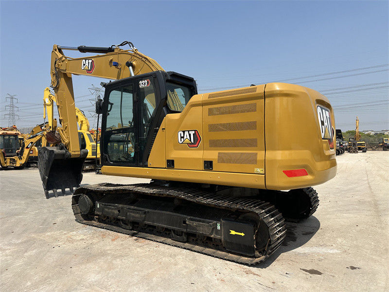 Excavadora usada CAT 323 con motor C7.1 Excavadora de segunda mano Caterpillar año 2018