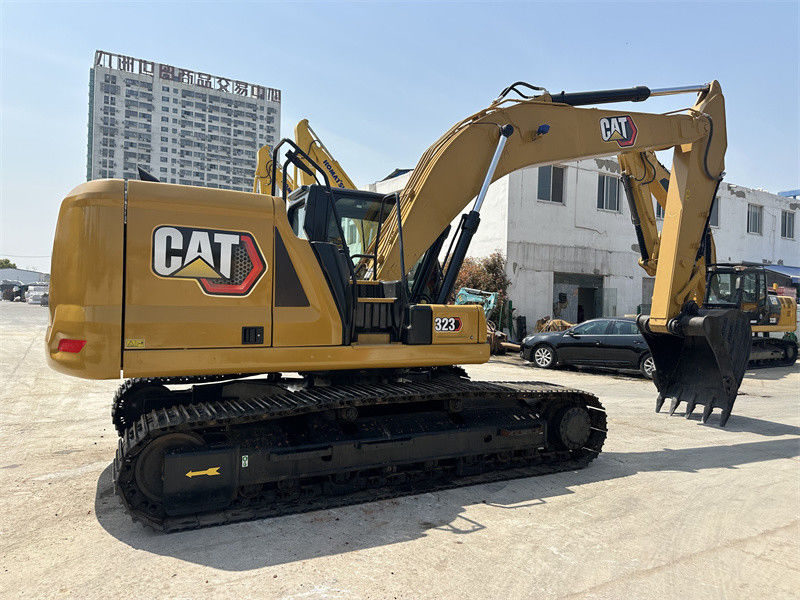 Excavadora usada CAT 323 con motor C7.1 Excavadora de segunda mano Caterpillar año 2018