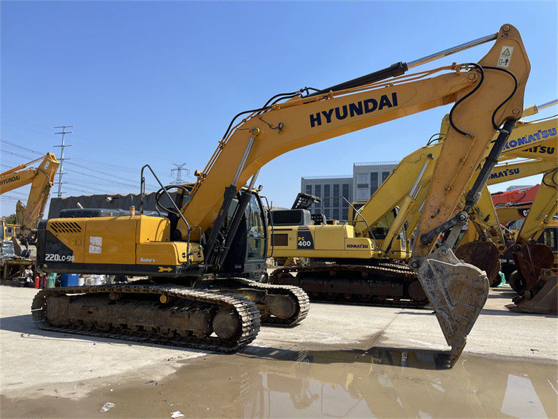 Pintura original de Corea Usado Hyundai R220LC-9S Excavadora Hyundai 220 Crawler Excavadora