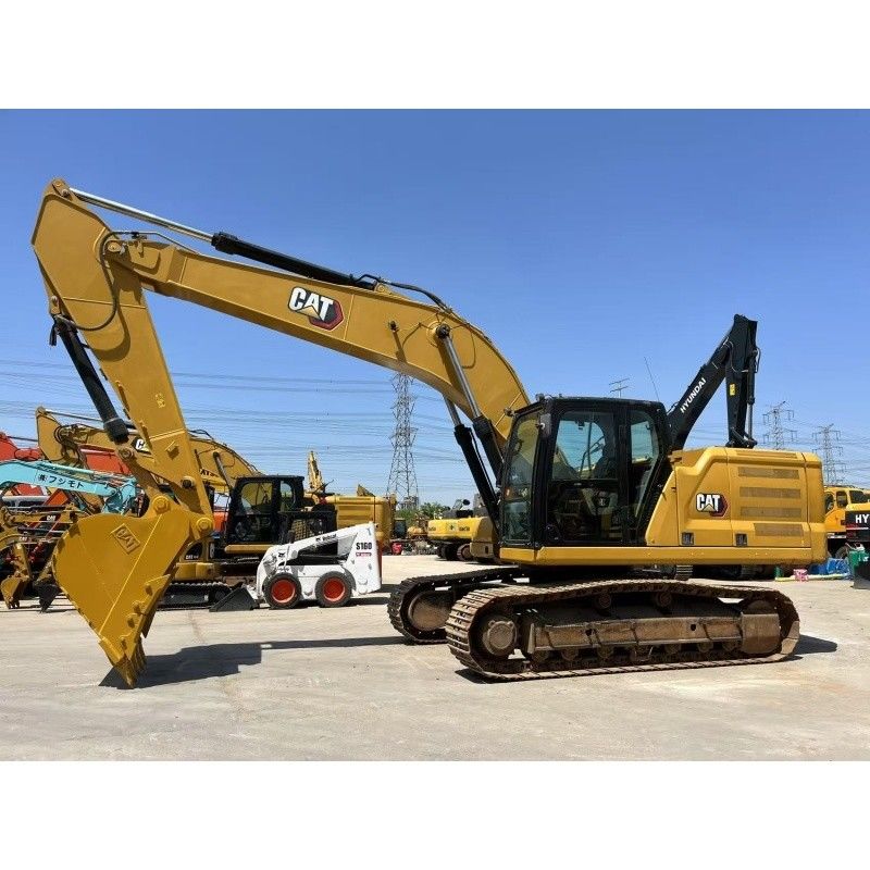 Excavadora original Caterpillar 330GC con motor CAT C7.1 para la construcción