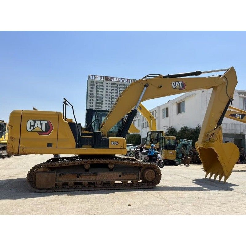 Excavadora original Caterpillar 330GC con motor CAT C7.1 para la construcción