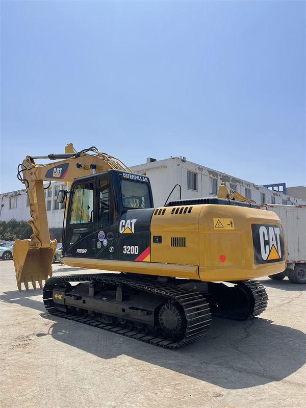 Excavadora CAT 320D usada de 20 toneladas repintada Excavadora Caterpillar 320D 320C 320DL usada