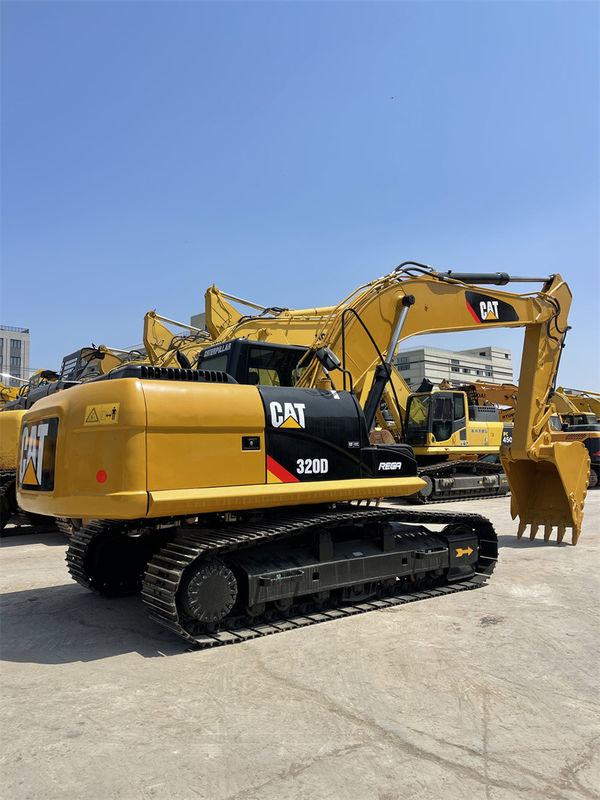 Excavadora CAT 320D usada de 20 toneladas repintada Excavadora Caterpillar 320D 320C 320DL usada