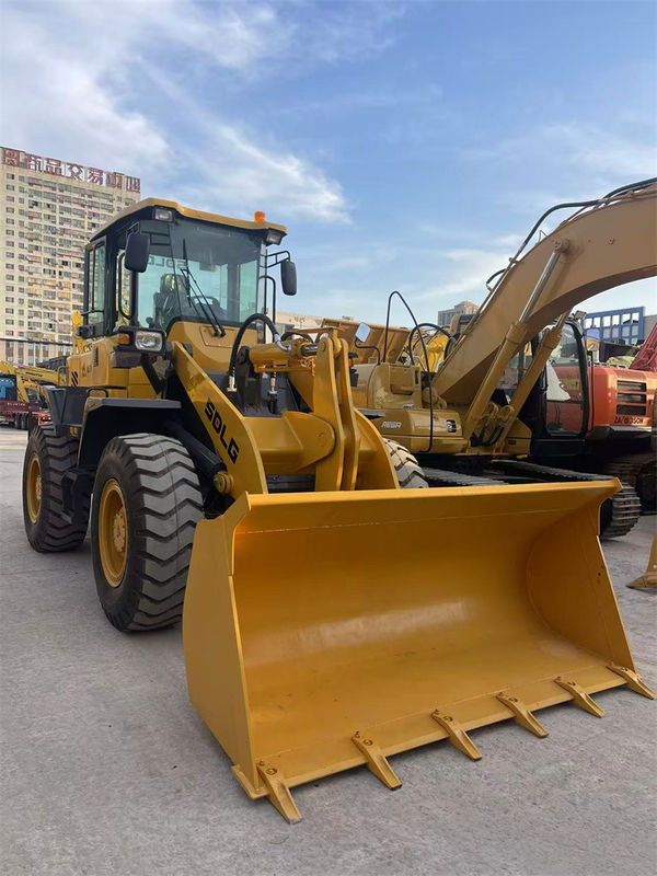 China marca SDLG LG936L Cargador de ruedas usadas Cargador de extremo frontal listo para el envío