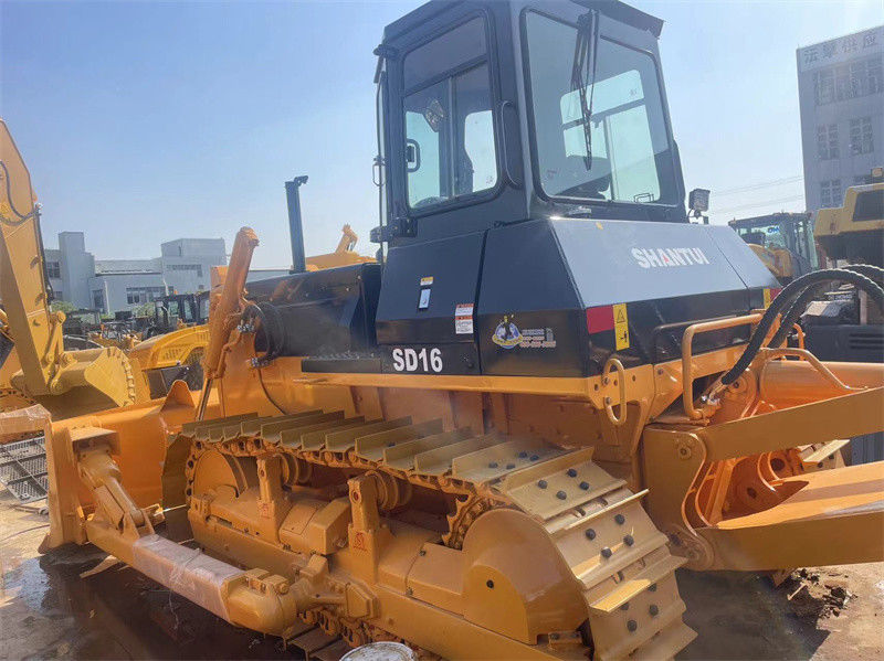 China Usado SHANTUI SD16 excavadora de segunda mano excavadora tractor listo para trabajar