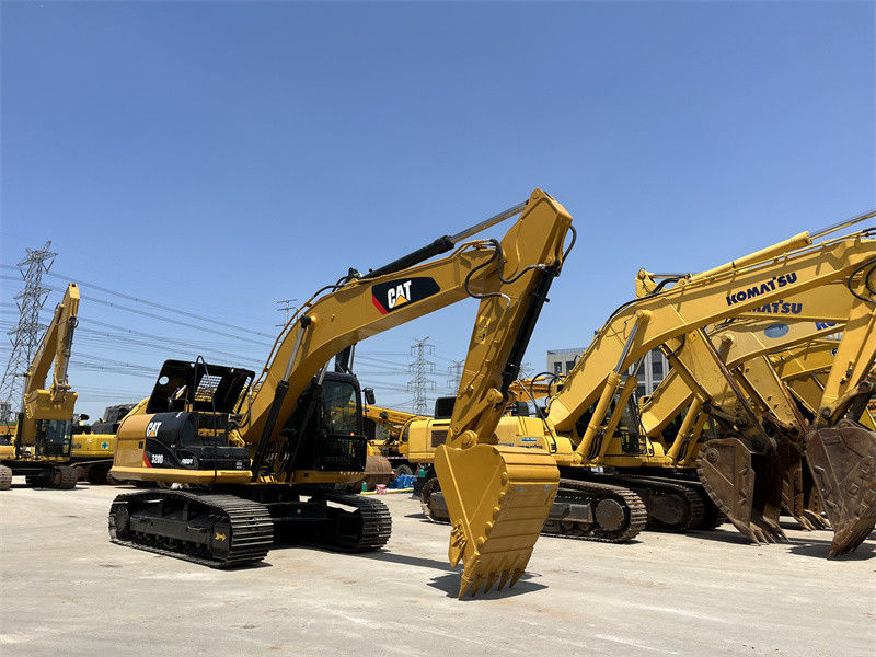 En buen estado excavadora mediana de 20 toneladas excavadora usada de la oruga 320d para la venta