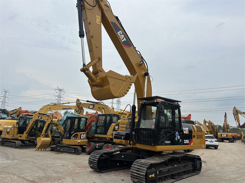 Excavadora usada de 25 toneladas Cat 325D Excavadora de orugas Caterpillar CAT 320 325 330 usada
