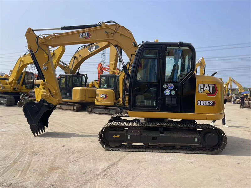 Excavadora Caterpillar 308E2 Mini Excavadora hidráulica diseñada para bajos costos de operación y en diversas aplicaciones