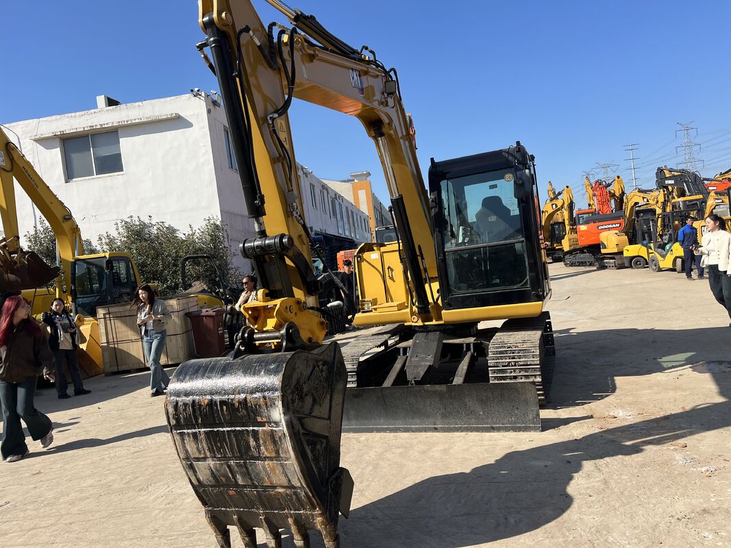 Mini excavadora en buen estado de 8 toneladas, excavadora Caterpillar 308E2 en venta