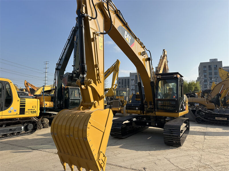 Excavadora de orugas CAT 320D2L usada, excavadora minera de 20 toneladas para grandes proyectos de construcción