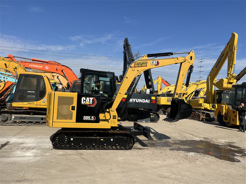 Excavadora Caterpillar de alta calidad Cat 305.5 Mini Excavadora en venta