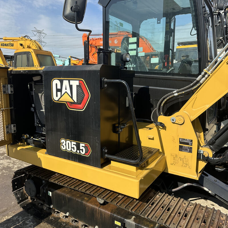 Excavadora Mini CAT 305 5E de 2024, solo 5.2 horas, como nueva, con muy pocas horas, excavadora compacta