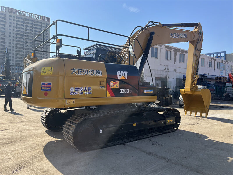 Excavadora usada Cat 320D2 de tamaño mediano para equipos de minería de alta calidad