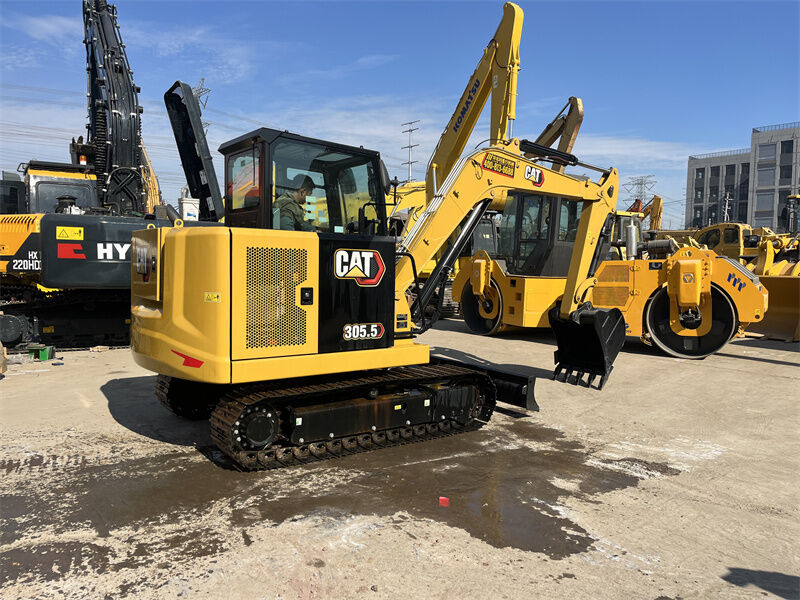 Excavadora de construcción urbana de alta calidad mini excavadora compacta Cat 305.5 para la venta