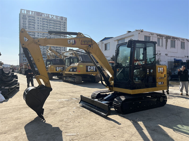 Excavadora de construcción urbana de alta calidad mini excavadora compacta Cat 305.5 para la venta