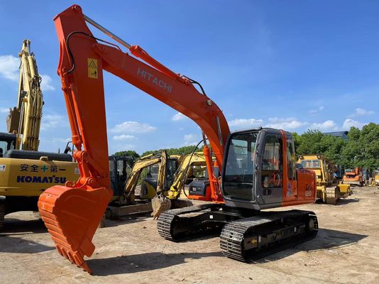Japón hidráulico utilizó el excavador de la correa eslabonada del excavador 12500kg de Hitachi Zx120
