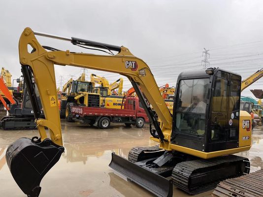 El CAT usado Caterpillar 305.5E2 de Mini Excavator utilizó el excavador de la correa eslabonada