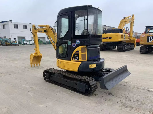 Mini Used Japan Excavator PC35MR-2 utilizó el excavador PC35 de KOMATSU