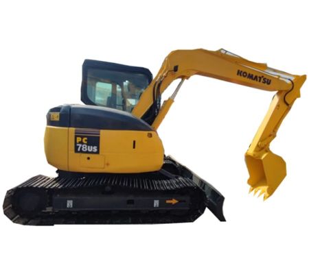KOMATSU PC78US 6 utilizó a Mini Excavator 7 toneladas