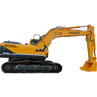 R220LC utilizó el excavador de la correa eslabonada