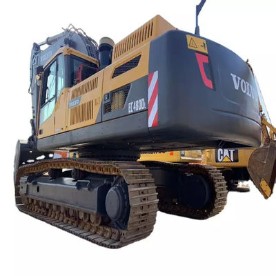 Excavador grande usado hidráulico de la correa eslabonada de la marca sueca de Volvo Ec 480 del excavador de Volvo 48 toneladas