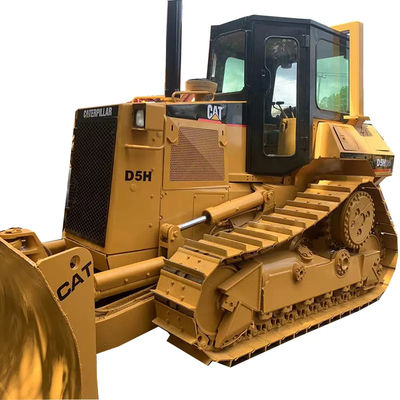 El CAT D5H utilizó la máquina de segunda mano de la construcción de la niveladora de Caterpillar
