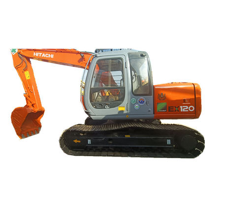 El medio de Hitachi EX120 utilizó el excavador 12000kg de Japón
