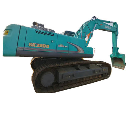 SK350 utilizó el excavador Hydraulic Secondhand SK350D de Kobelco