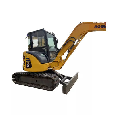 El excavador de Mini Used Komatsu Pc 40mr 4 toneladas de Japón amarillo hizo importado