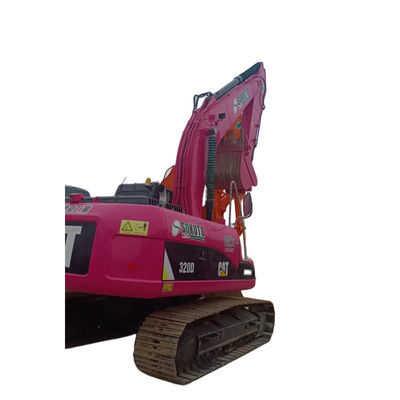 Rosa usado correa eslabonada Caterpillar de la maquinaria de mudanza de tierra de los excavadores del CAT 320D 320 320C 320D