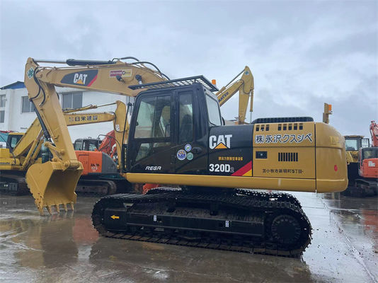 Excavador usado 20 Ton For Large Construction Projects de la correa eslabonada del CAT 320D