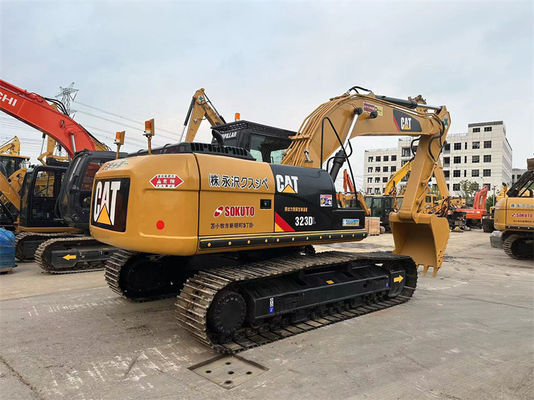 23 Ton Used Cat Crawler Excavator 323D utilizaron Caterpillar 320 el excavador 323 325 330