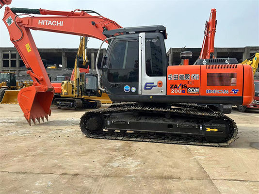 Excavadora usada Hitachi Zx200 Excavadora usada Japón Excavadoras de 20 toneladas Maquinaria para mover la tierra
