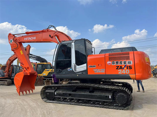 Excavadora usada Hitachi ZX240 original Excavadoras usadas de Japón de 24 toneladas Excavadora mediana
