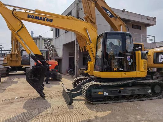 Japón usado Komatsu PC128US Excavadora de segunda mano Komatsu PC128 Maquinaria de construcción