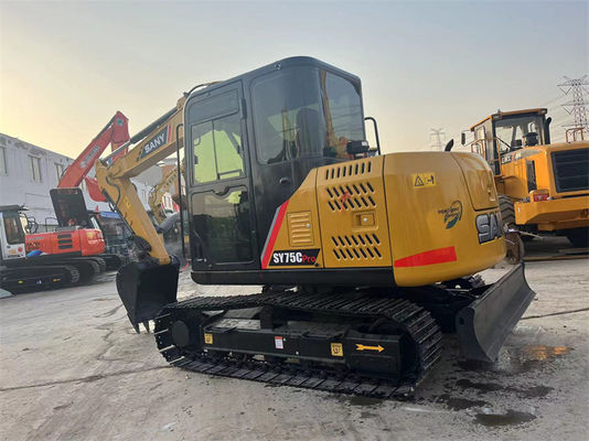 Sany SY75C Pro Excavadora usada de segunda mano 7.5 toneladas Sany Mini Excavadora