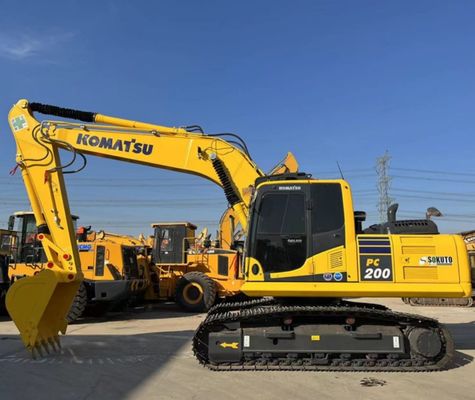 90% Nuevo tipo de rastreador usado Komatsu PC200 Japón Fabricación Excelente rendimiento Poco usado