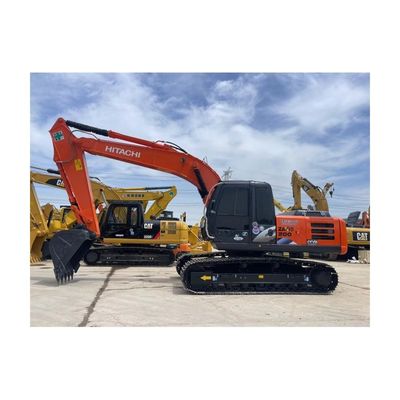 Excavadora usada Hitachi Zx200 de 20 toneladas Japón Maquinaria usada Hitachi de excavadoras medianas