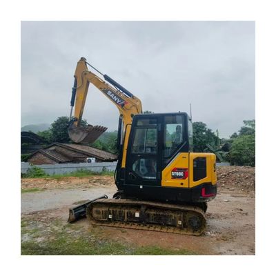 China Sany SY60C Pro Excavadora de segunda mano de 6 toneladas Sany sy60 Mini Excavadora