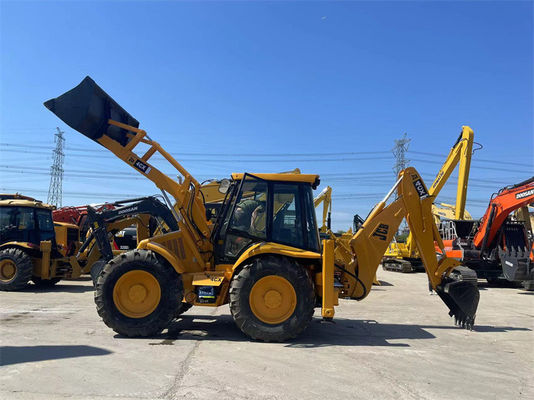 Origen EE.UU. Cargador de retroexcavadora de segunda mano JCB 4CX Cargador de retroexcavadora de ruedas
