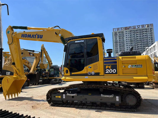 20 toneladas baratas Excavadora japonesa usada Komatsu PC200-8 Excavadora de rastreo PC200 PC220