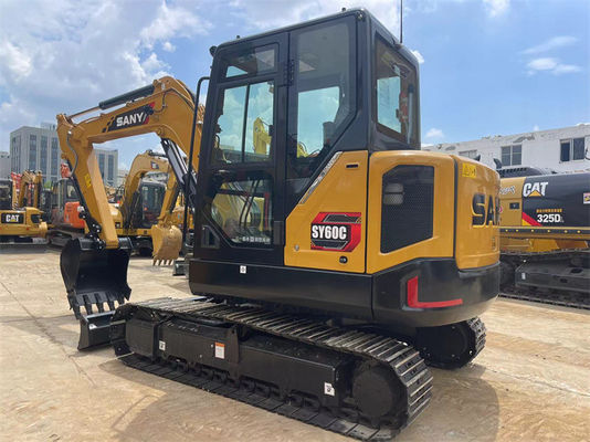Nuevo Sany SY60C Excavadora de 6 toneladas Sany Sy60 Mini Excavadora