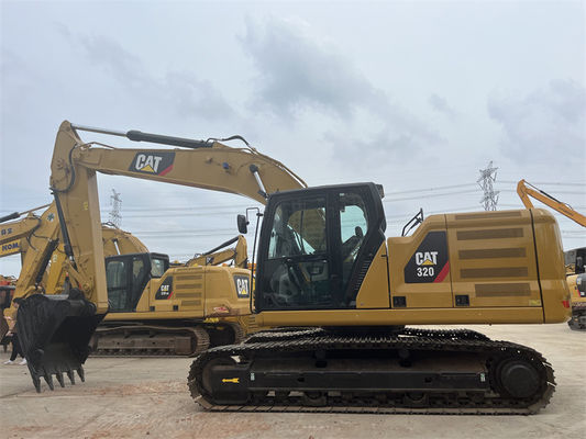 Excavadora CAT 320 de segunda mano de 6 cilindros