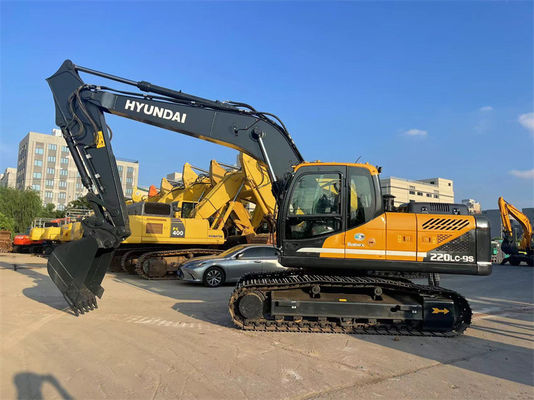 Excavadora Hyundai R220LC-9S de 22 toneladas Usada Excavadora de minería Hyundai 220